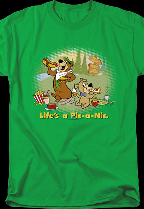 Life's A Pic-A-Nic Yogi Bear T-Shirt