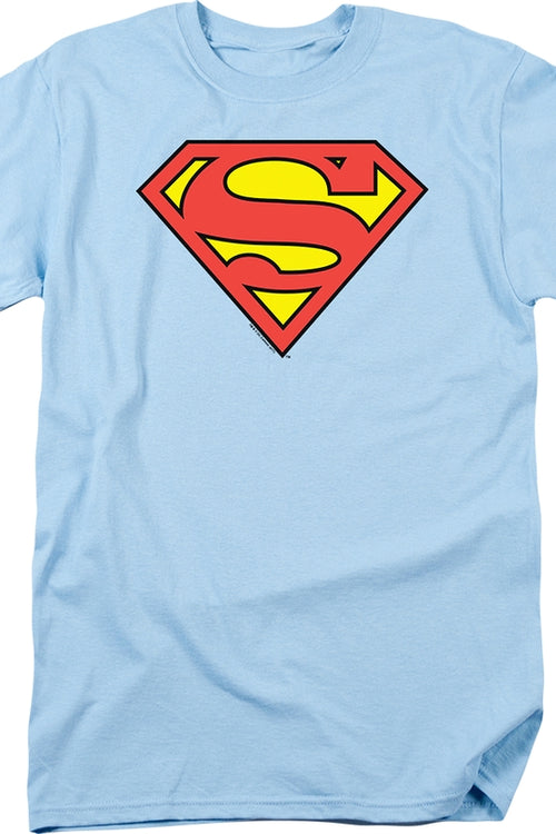 Light Blue Superman Logo Shirtmain product image