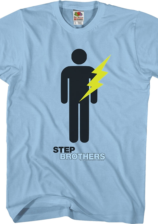 Lightning Bolt Step Brothers T-Shirt - main product image