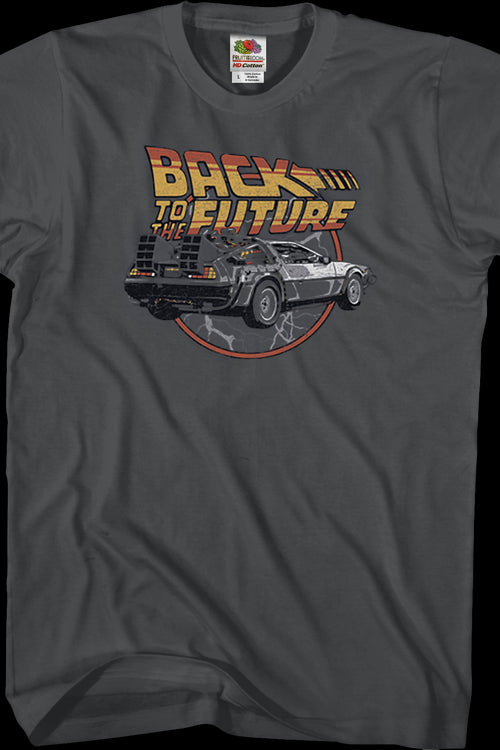 Lightning Bolts Back To The Future T-Shirtmain product image