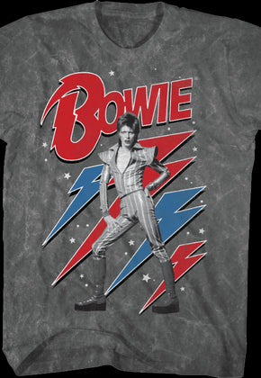 Lightning Bolts David Bowie T-Shirt