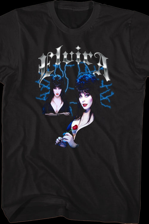 Lightning Storm Elvira T-Shirtmain product image