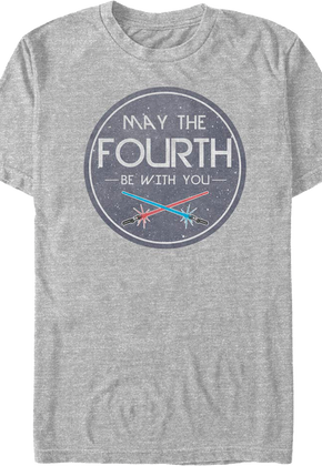 Lightsabers May The Fourth Be With You Star Wars T-Shirt