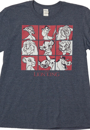 Lion King Characters T-Shirt