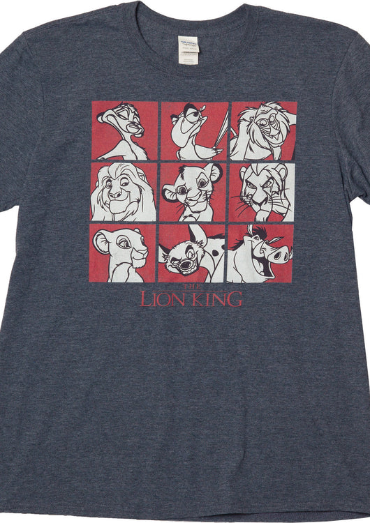 Lion King Characters T-Shirt - main product image