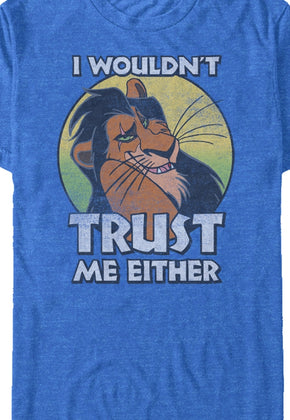 Lion King Scar Trust Me T-Shirt