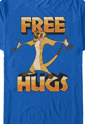 Lion King Timon Free Hugs T-Shirt