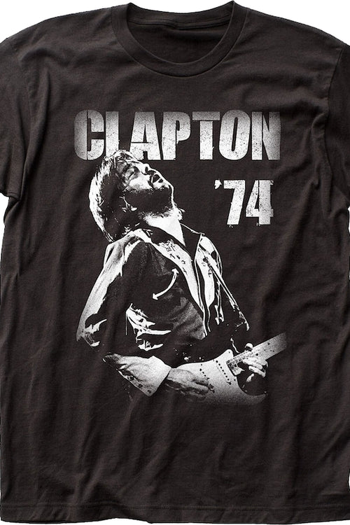 Live '74 Eric Clapton T-Shirtmain product image