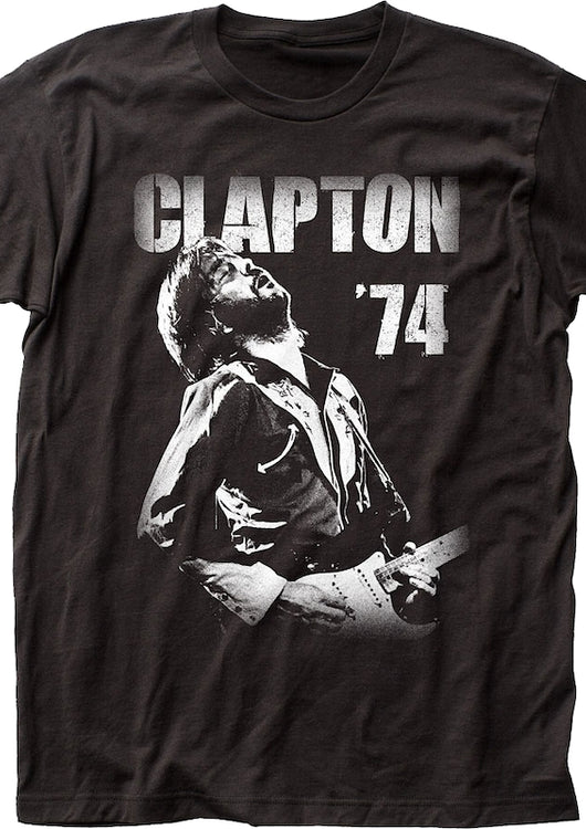 Live '74 Eric Clapton T-Shirt - main product image