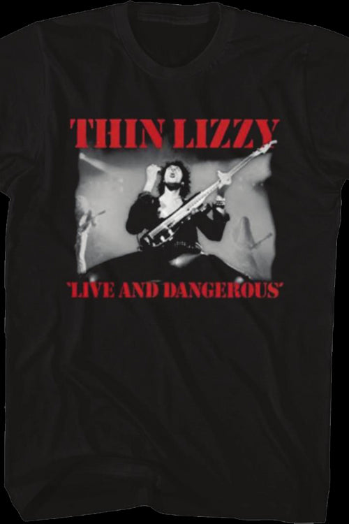 Live And Dangerous Thin Lizzy T-Shirtmain product image