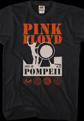 Live At Pompeii Pink Floyd T-Shirt