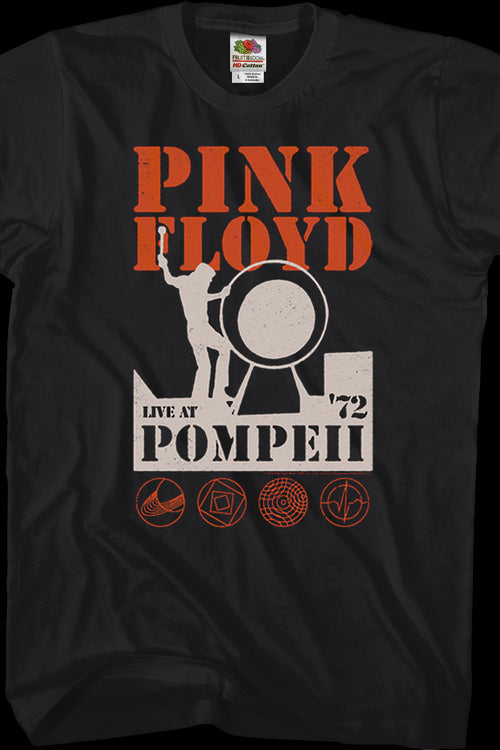 Live At Pompeii Pink Floyd T-Shirtmain product image
