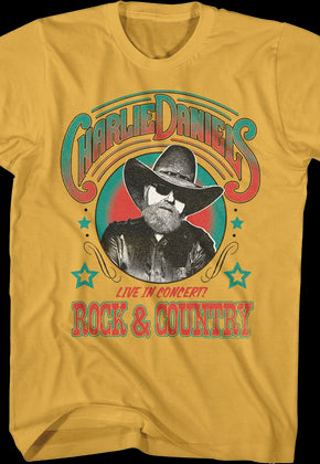 Live In Concert Charlie Daniels T-Shirt