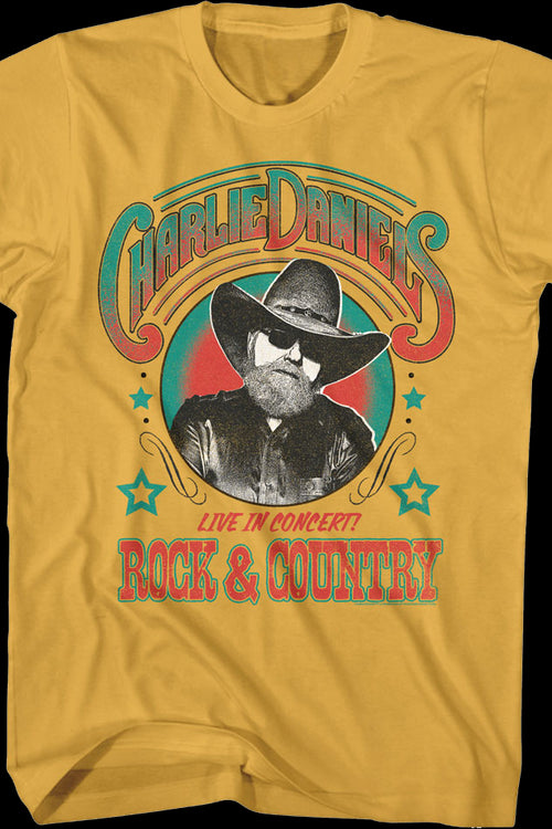 Live In Concert Charlie Daniels T-Shirtmain product image