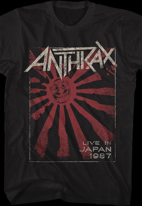 Live In Japan Anthrax T-Shirt