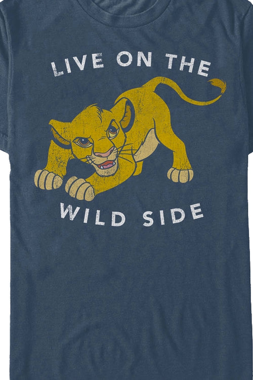 Live on the Wild Side Lion King T-Shirtmain product image