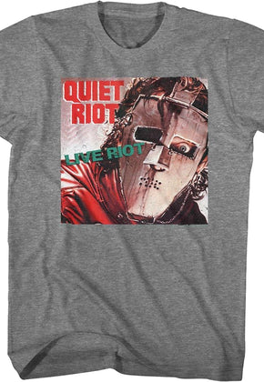 Live Riot Quiet Riot T-Shirt