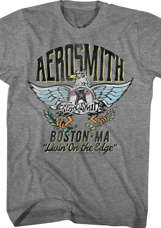 Livin' On The Edge Aerosmith T-Shirt - main product image