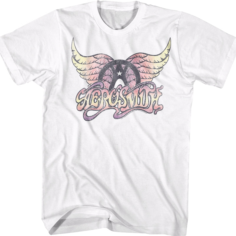 Logo Aerosmith T-Shirt: Aerosmith Mens T-Shirt