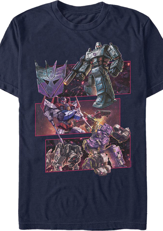 Logo And Decepticons Transformers T-Shirt - main product image