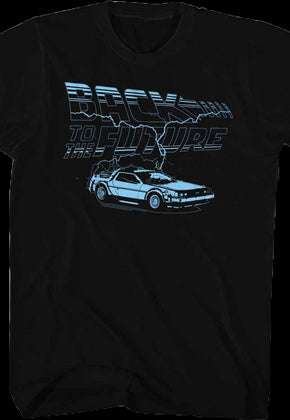 Logo and Lightning Back To The Future T-Shirt