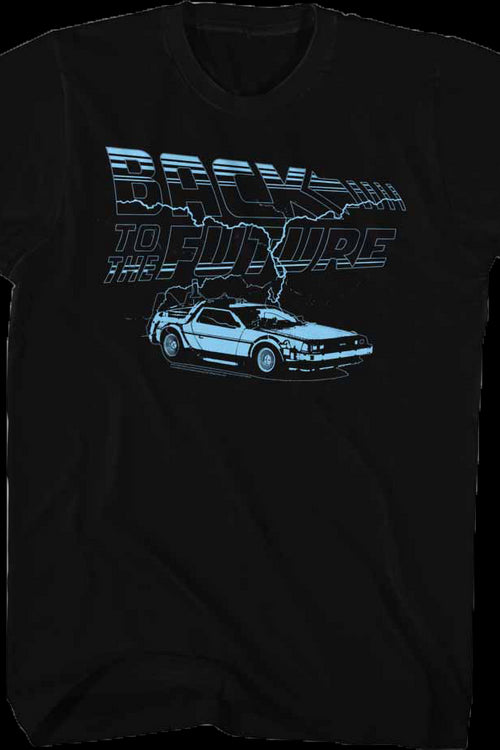 Logo and Lightning Back To The Future T-Shirtmain product image