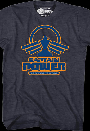 Logo Captain Power and the Soldiers of the Future T-Shirt