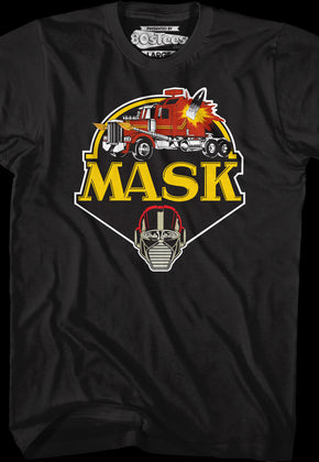 Retro Logo MASK T-Shirt