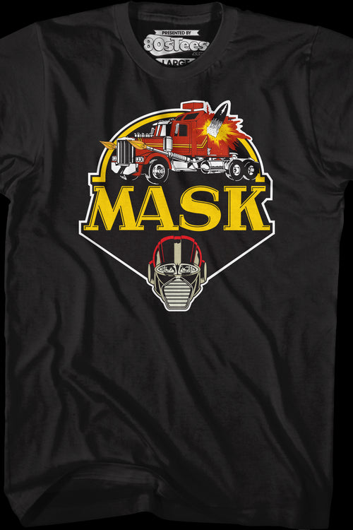 Retro Logo MASK T-Shirtmain product image