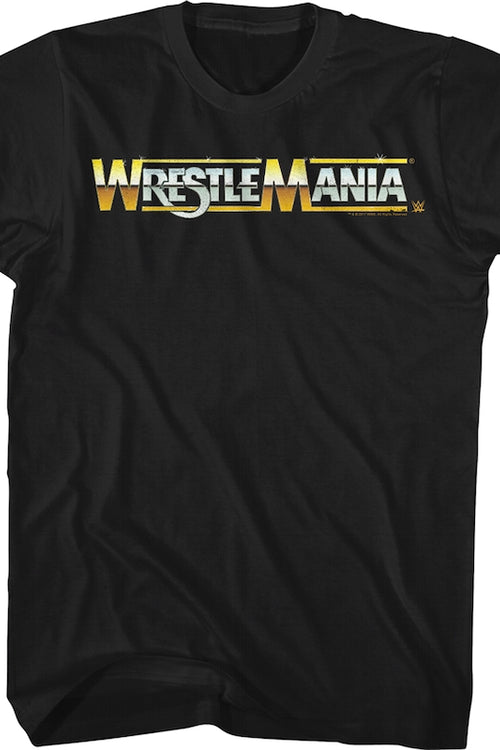 Vintage Logo WrestleMania T-Shirtmain product image