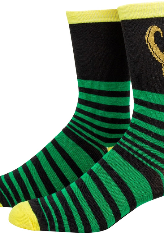 Loki Helmet Marvel Comics Socks - main product image