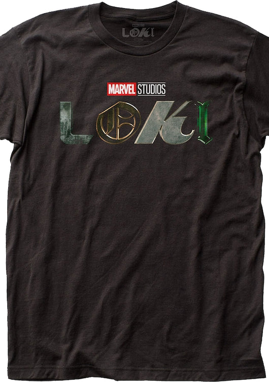 Loki Series Logo Marvel Comics T-Shirt - main product image