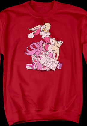 Lola Bunny Christmas Gift Looney Tunes Sweatshirt