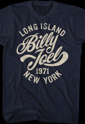 Long Island 1971 Billy Joel T-Shirt