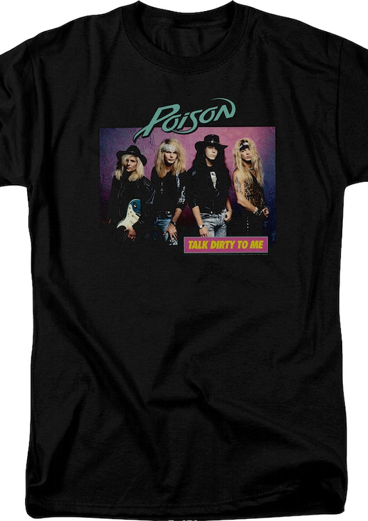 Talk Dirty To Me Group Photo Poison T-Shirt - main product image