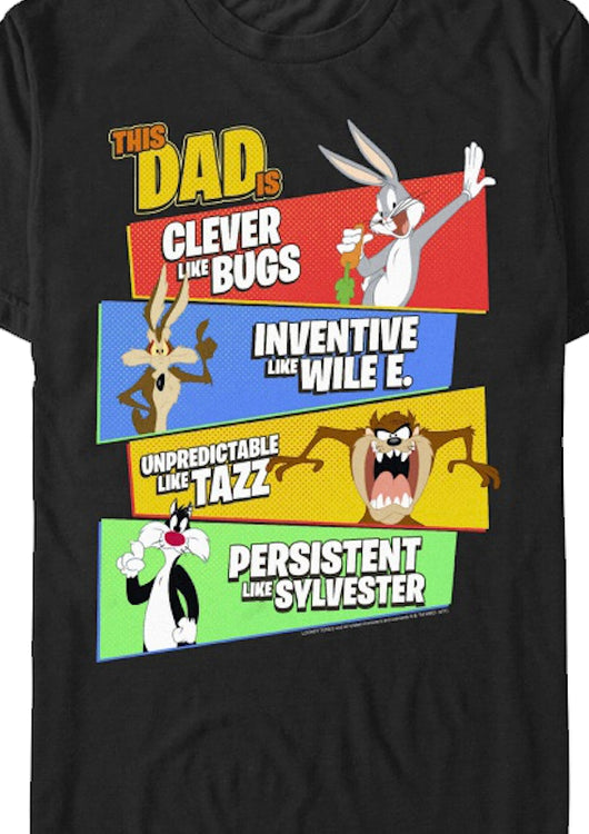 Looney Tunes Father's Day T-Shirt - main product image