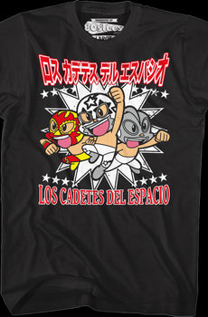 Los Cadetes Del Espacio Luchador T-Shirt