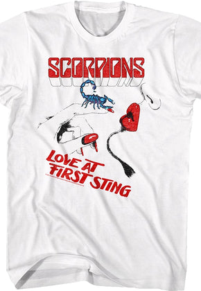 Retro Love At First Sting Scorpions T-Shirt
