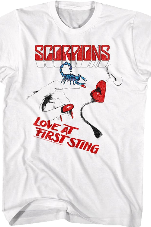 Retro Love At First Sting Scorpions T-Shirtmain product image