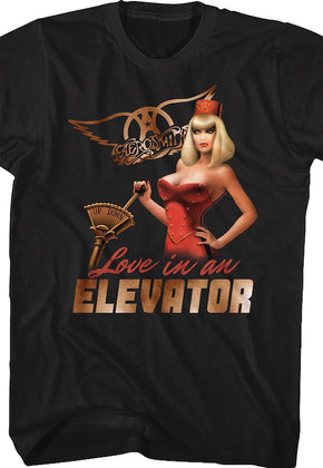 Black Love in an Elevator Aerosmith T-Shirt