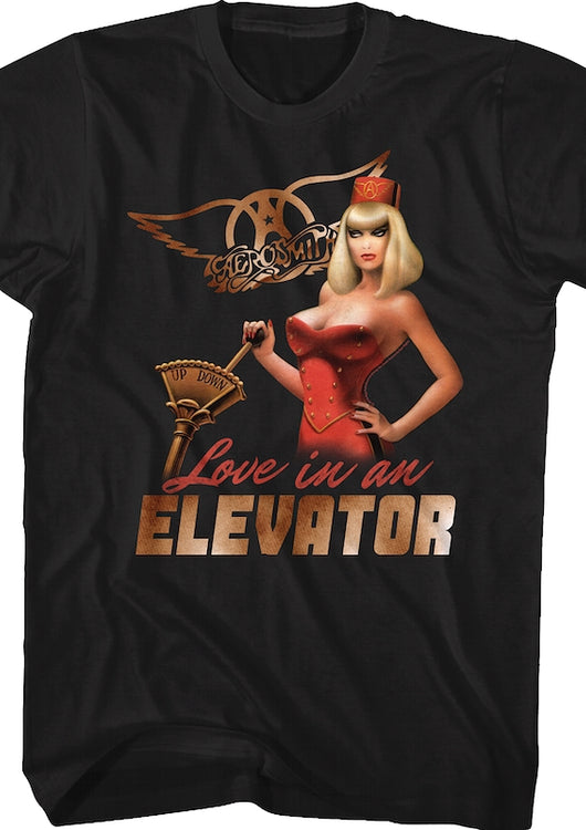 Black Love in an Elevator Aerosmith T-Shirt - main product image