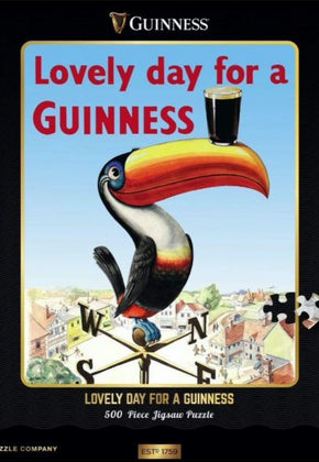 Lovely Day For A Guinness 500 Piece Jigsaw Puzzle