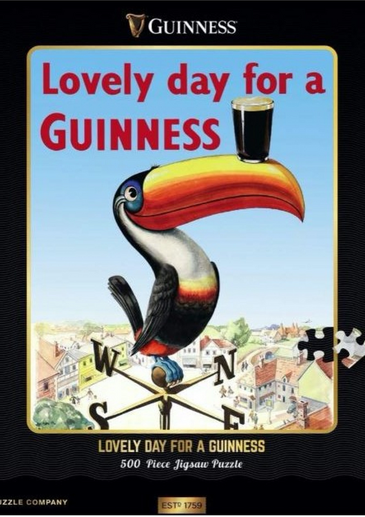 Lovely Day For A Guinness 500 Piece Jigsaw Puzzle - main product image