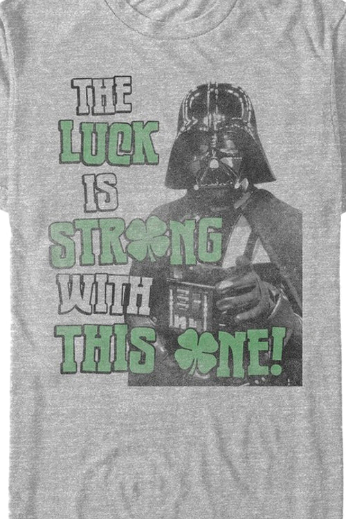 Luck Is Strong Star Wars T-Shirtmain product image