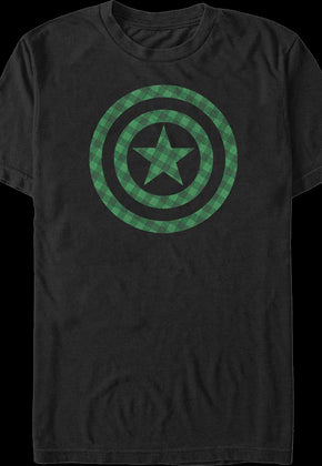 Lucky Logo Captain America Marvel Comics T-Shirt