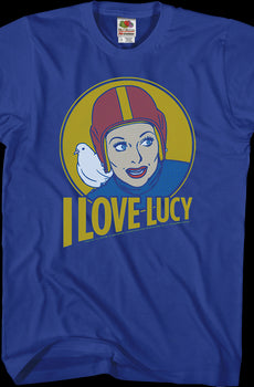 Lucy and Superman I Love Lucy T-Shirt