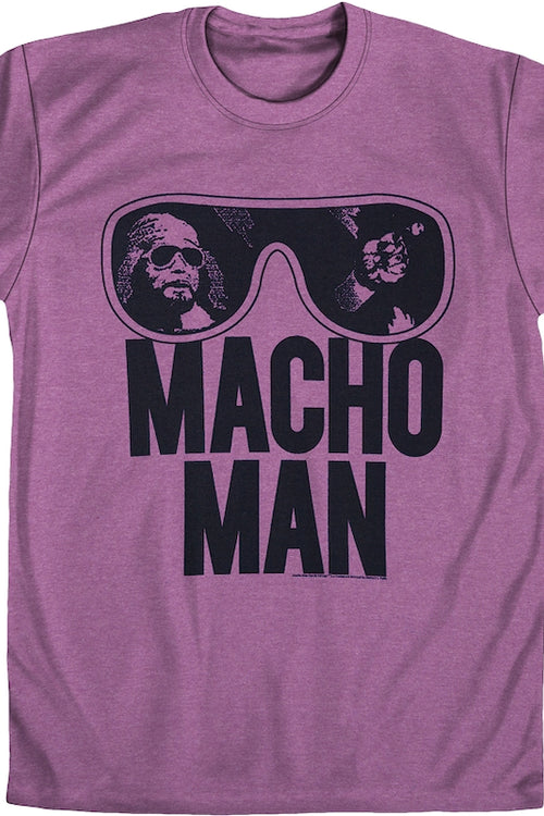 Purple Heather Macho Man Shirtmain product image
