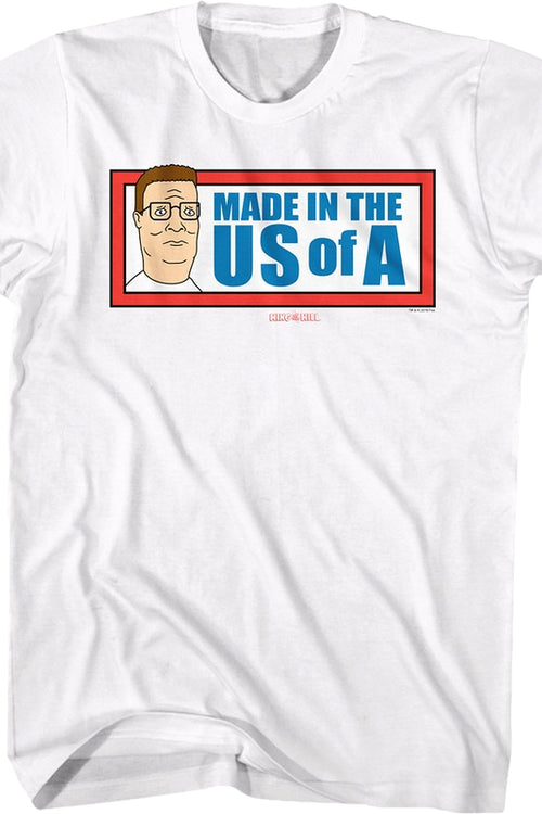 Made in the US of A King of the Hill T-Shirtmain product image
