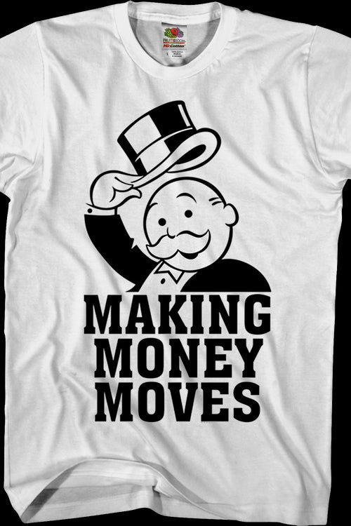 Making Money Moves Monopoly T-Shirtmain product image