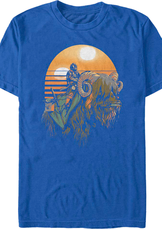 Mandalorian Bantha Riders Star Wars T-Shirt - main product image